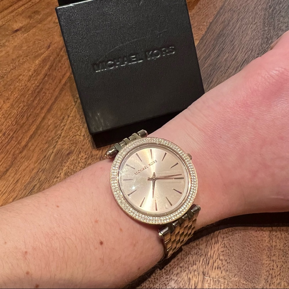 Rose Gold Michael Kors Watch